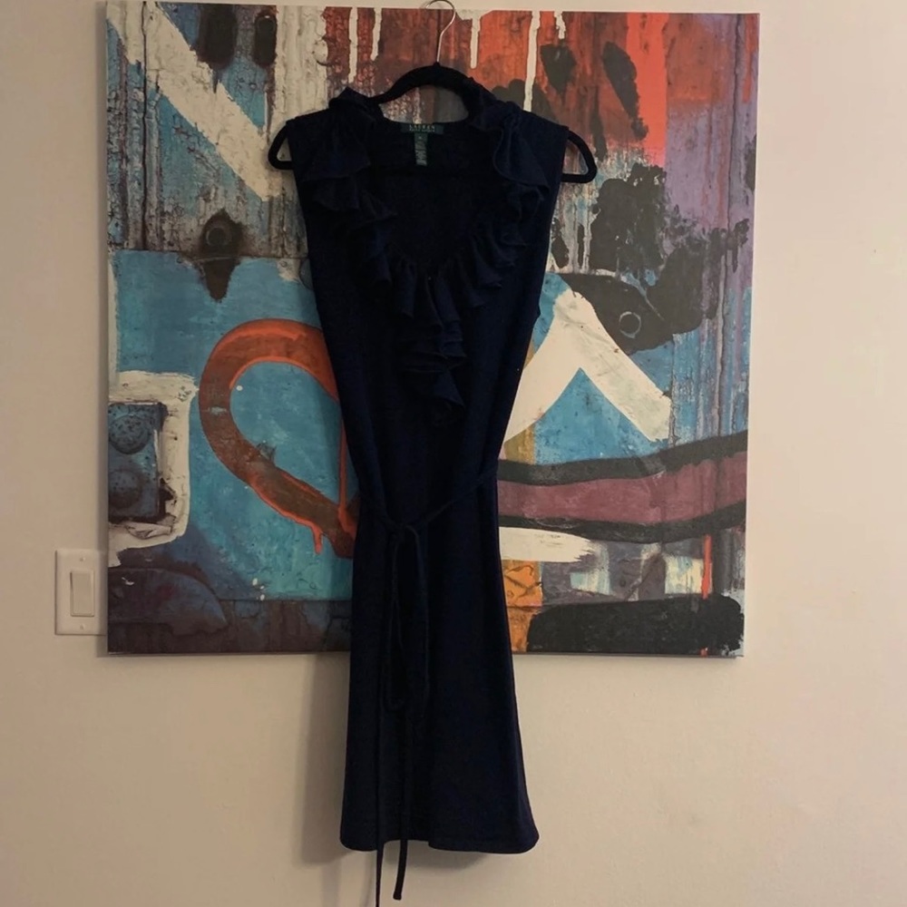 Navy Blue Dress